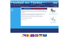 Desktop Screenshot of hookedontackle.co.uk