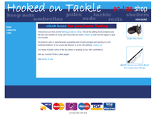 Tablet Screenshot of hookedontackle.co.uk